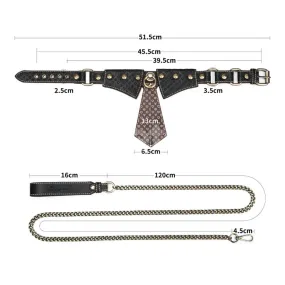 collare a forma di cravatta