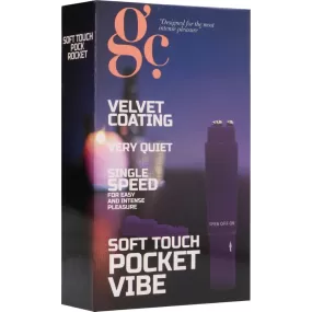 sex toys Soft Touch Pocket Vibe Viola confezione by Shot Toys