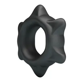 Crazy Bull Ethaniel Modello 11 | Anello Cockring in Silicone Regolabile | Piacere e Controllo Prolungato