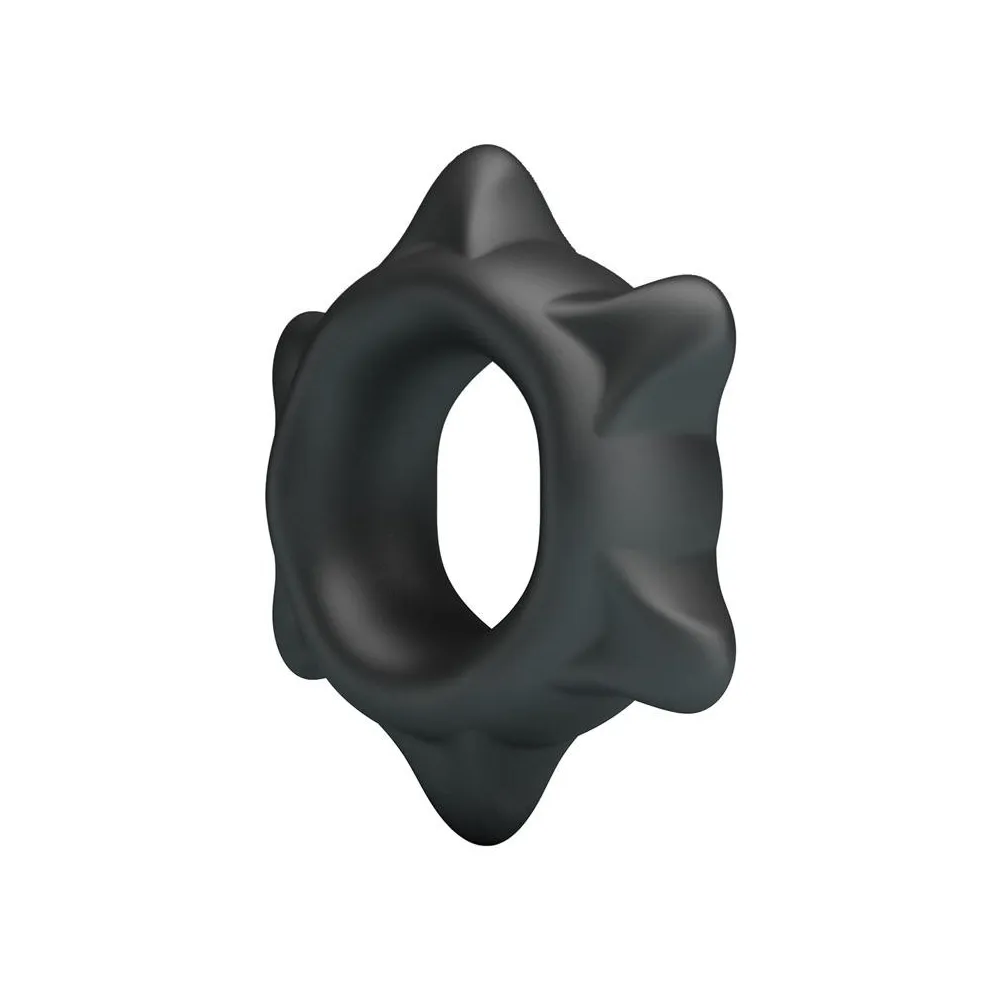 Crazy Bull Ethaniel Modello 11 | Anello Cockring in Silicone Regolabile | Piacere e Controllo Prolungato