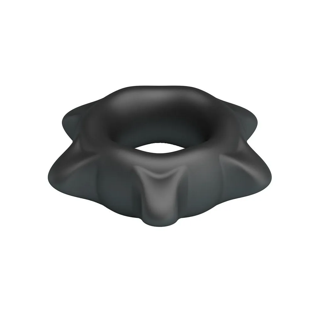 Crazy Bull Ethaniel Modello 11 | Anello Cockring in Silicone Regolabile | Piacere e Controllo Prolungato