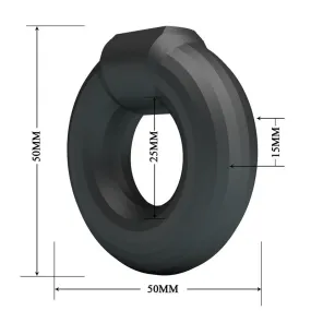 Crazy Bull Kayke | Anello in Silicone Regolabile | Cockring Ergonomico per Maggiore Controllo