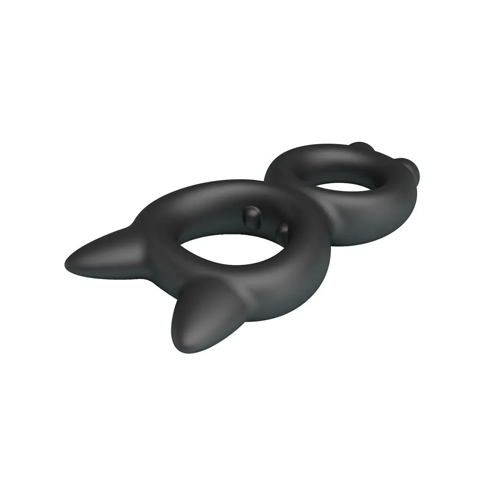 Crazy Bull Toran | Doppio Anello Cockring in Silicone | Controllo e Intensità senza Vibrazioni
