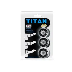 Set TITAN Cock Ring Anelli...