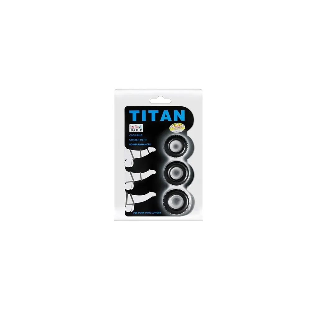 Titan set anelli pene