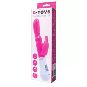 sex toys donna 761022 vibratore rabbit coniglio fucsia