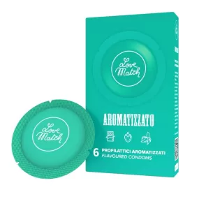 preservativi Love Match Aromatizzato 6 Pezzi