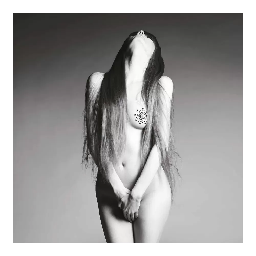 Mimi Silver argento copricapezzoli gioiello adesivi per seno