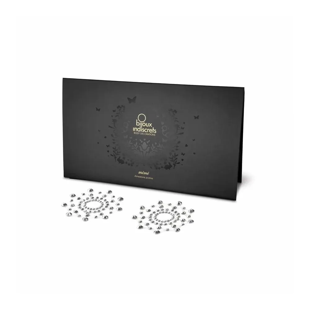 Mimi adesivi per capezzoli silver copricapezzoli brillanti
