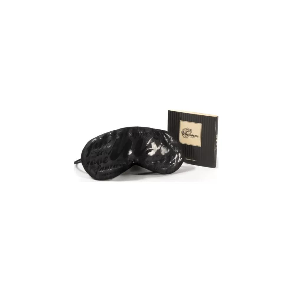 maschera per occhi bondage nera di Bijoux Indiscrets
