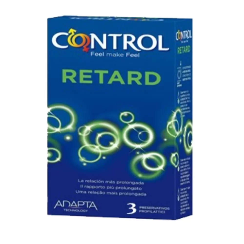 3 profilattici Adapta Control Retard