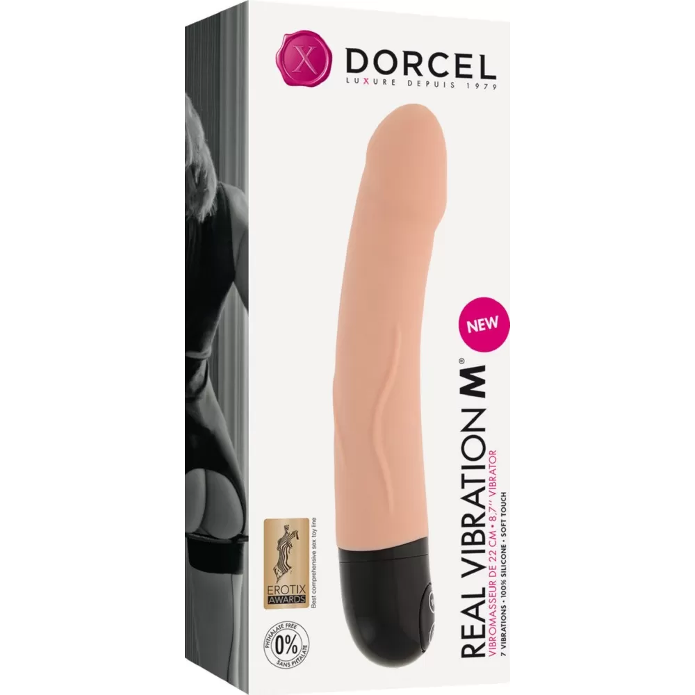 Vibratore REALISTICO vaginale punto G Real Vibration M 2.0