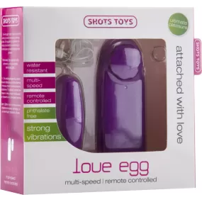 Vibratore ovetto ovulo vibrante Love Egg con telecomando