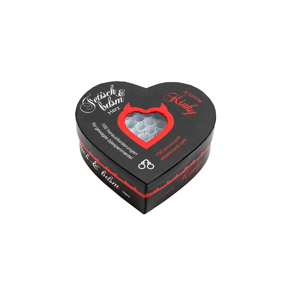 Gioco da tavolo per la coppia Cuore Kinky di Tease & Please