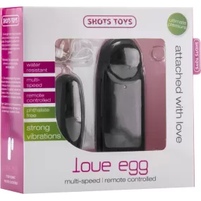 Vibratore ovetto ovulo vibrante Love Egg con telecomando