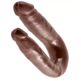 dildo doppio marrone fallo realistico doppia penetrazione