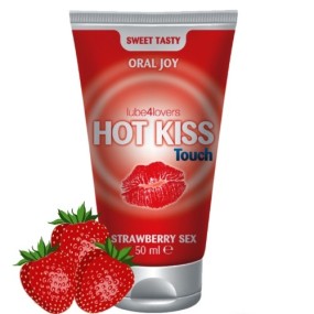 Gel Stimolante Hot Kiss Touch Strawberry 50 ml