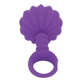 butt plug anale unisex in silicone viola Matrioska di Toyz4lovers