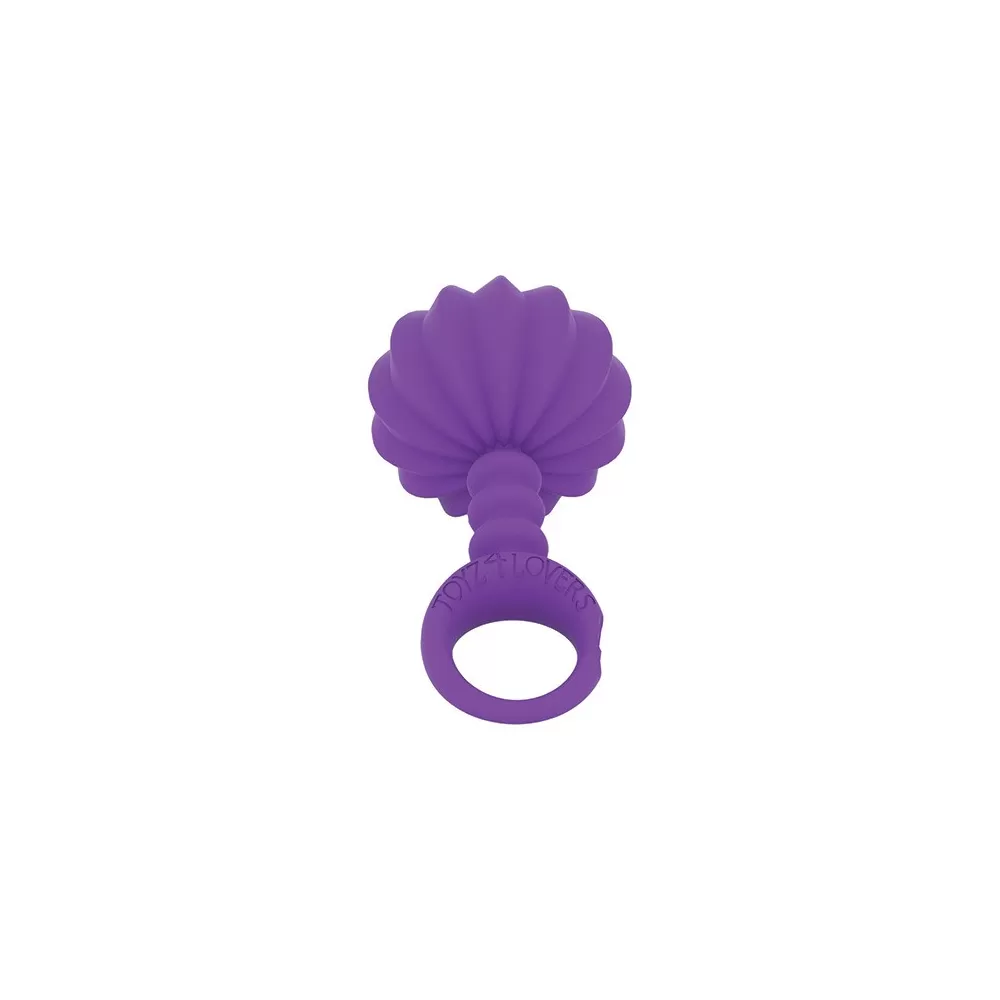 butt plug anale unisex in silicone viola Matrioska di Toyz4lovers
