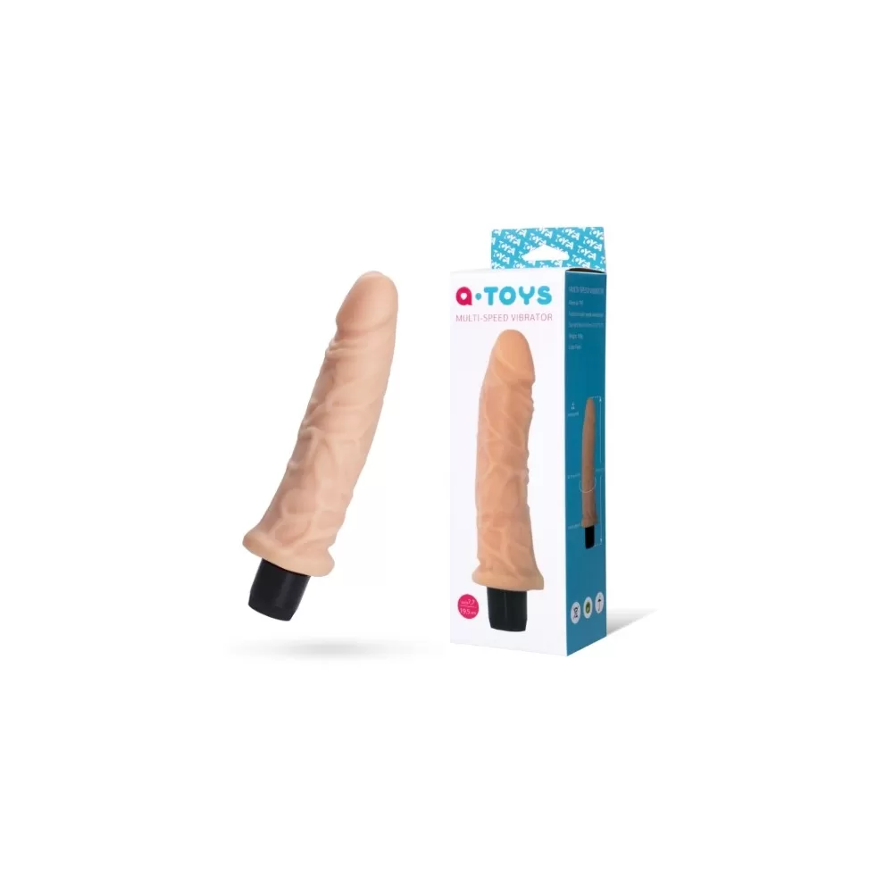 vibratore vaginale fallo realistico vibrante 761002 19,5 cm