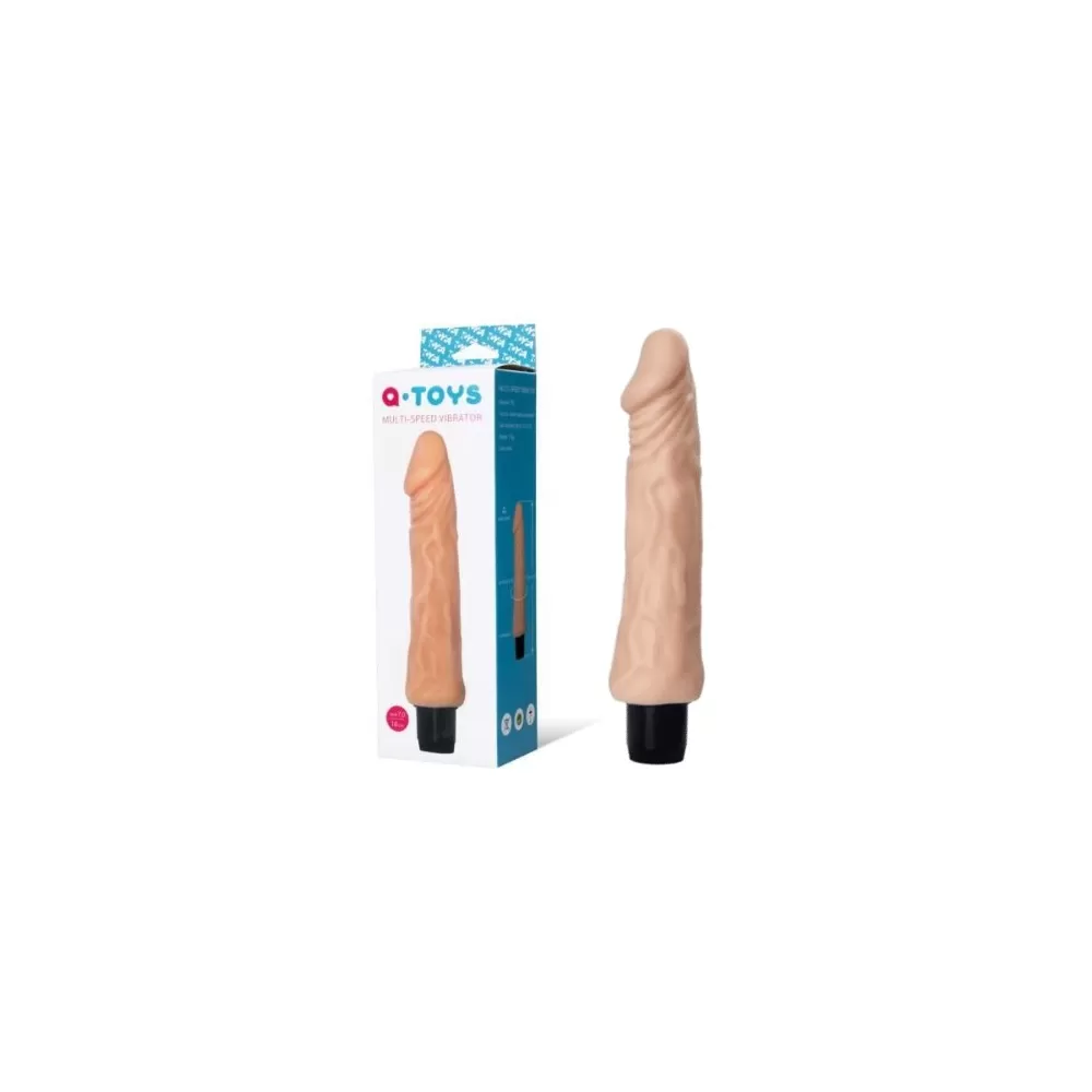 vibratore vaginale fallo realistico dildo vibrante 761004 19,2 cm